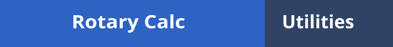 Rotary Calc Utilities